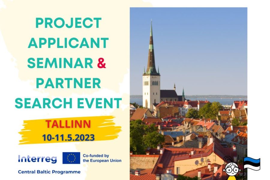 Project Applicant Seminar & Partner Search Event in Tallinn