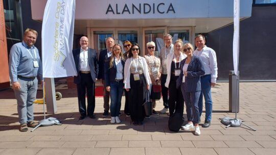 In May, the project consortium visited Maritime Day of Åland in Mariehamn.