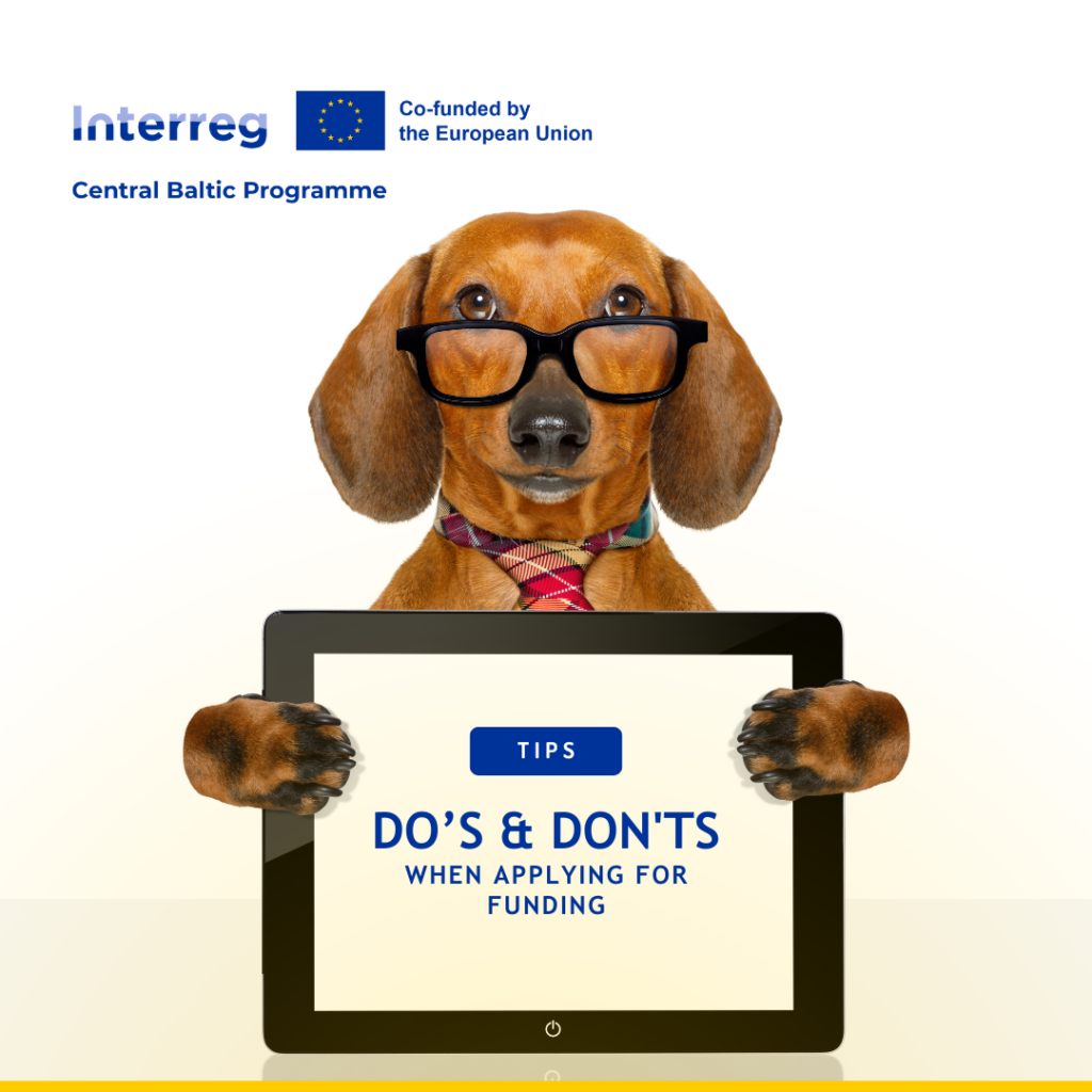 Do’s & Don’ts: dog holding screen