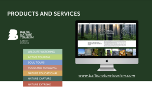 baltic nature tourism web platform