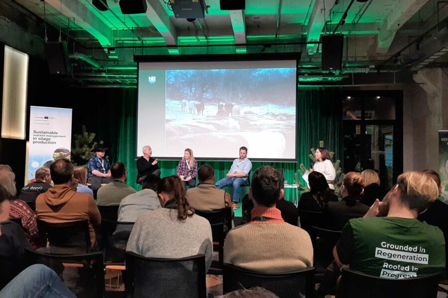 Project „Sustainable Silage“ contributed to the success of Regenerative Farming Forum „Northern Roots“ in Tallinn