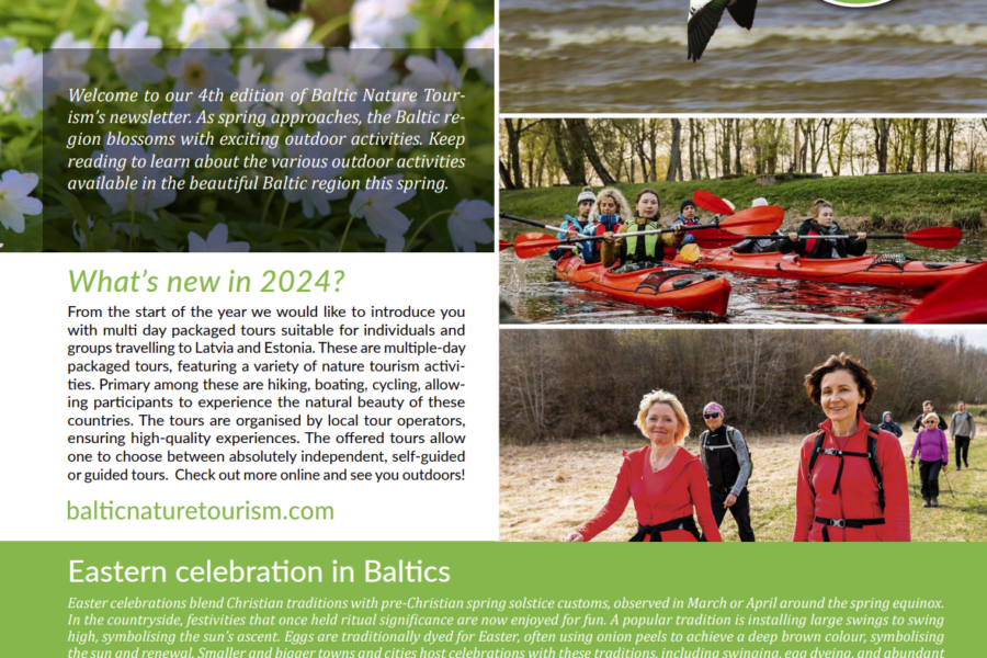 What’s new in 2024? #BalticNatureTourism