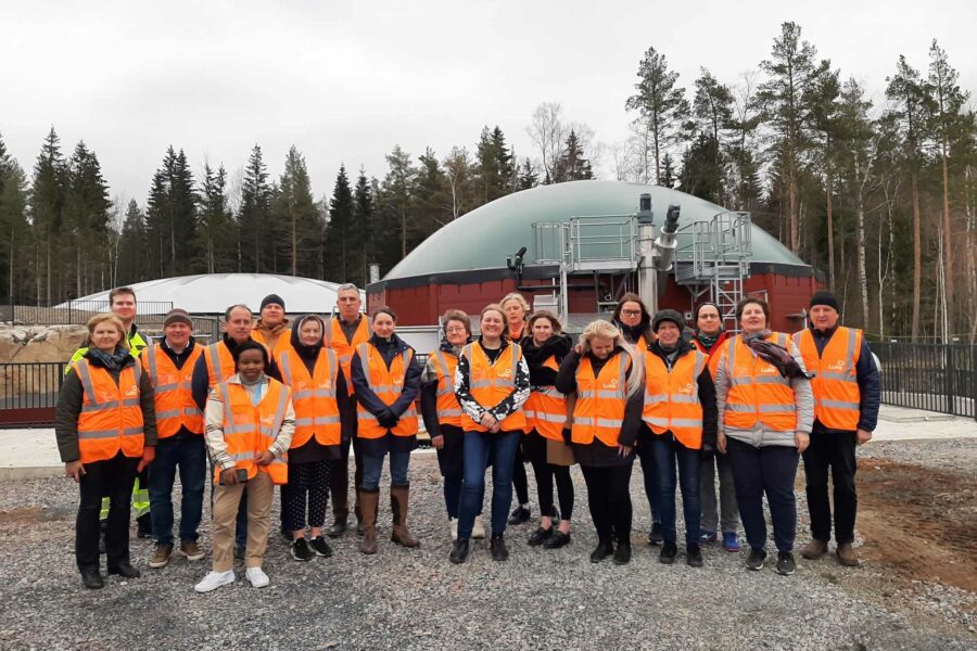 Sustainable Silage project team made plans in Finland