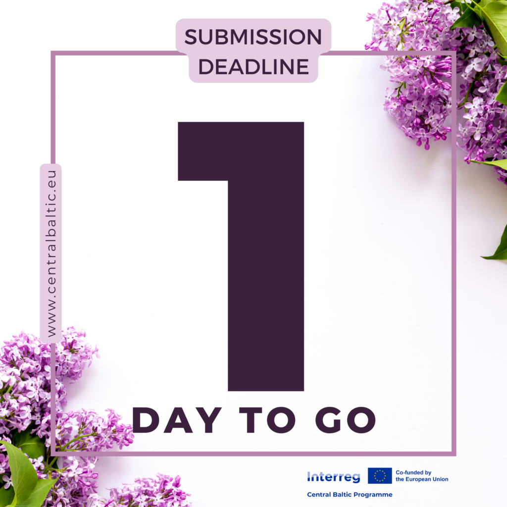 1 day until submission deadline