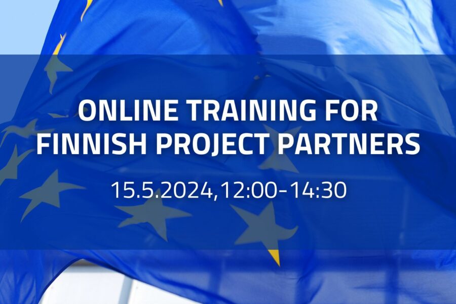 Online Training for Finnish Project Partners