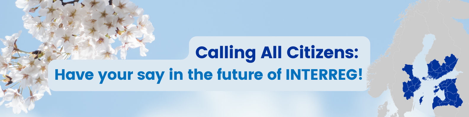 Calling all citizens: Have your say in the future of Interreg