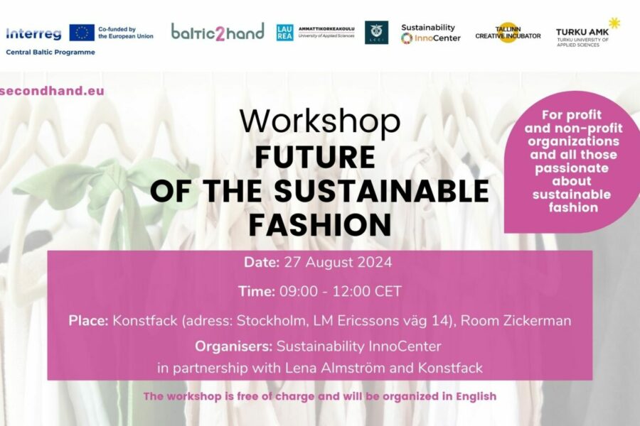 Workshop in Stockholm: Future of Sustainable Fashion