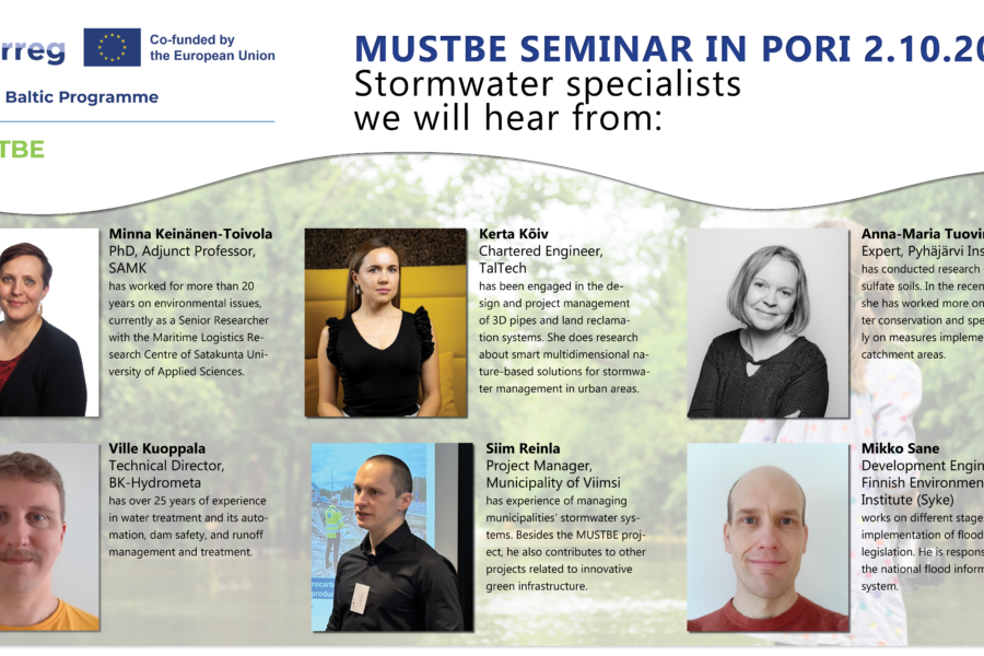 Experts We Will Hear at the MUSTBE Event in Pori