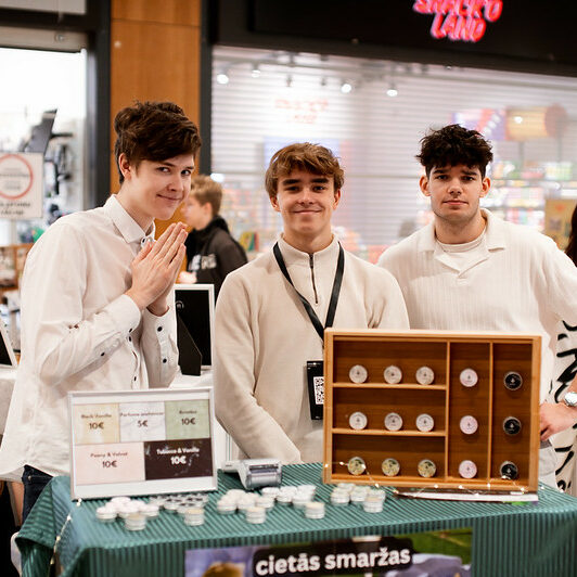 Central Baltic Young Entrepreneurs I Student Company Trade Fair in Riga