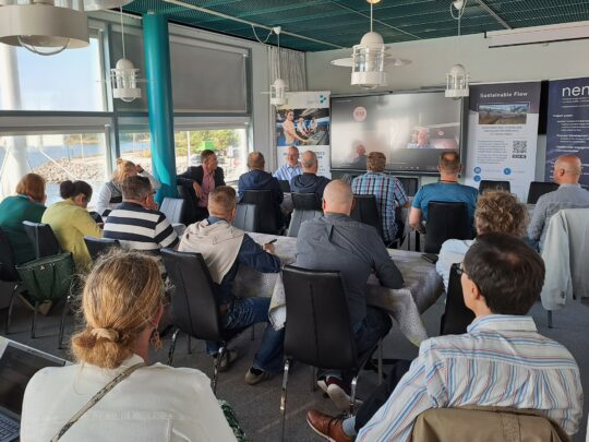 Over 20 people attended the Baltic Sea Day's workshop at Reposaari, Pori.