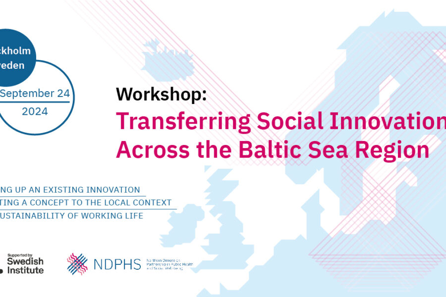 Transferring Social Innovations Across the Baltic Sea Region