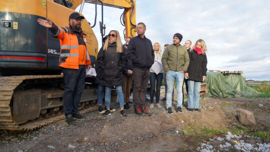 A visit to Pori's wetland pilot site was included in MUSTBE partner meeting in Pori on October 2024.