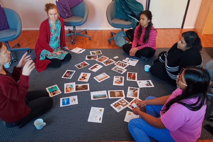 Migrant community activists raising voices of their communities through mental health workshops