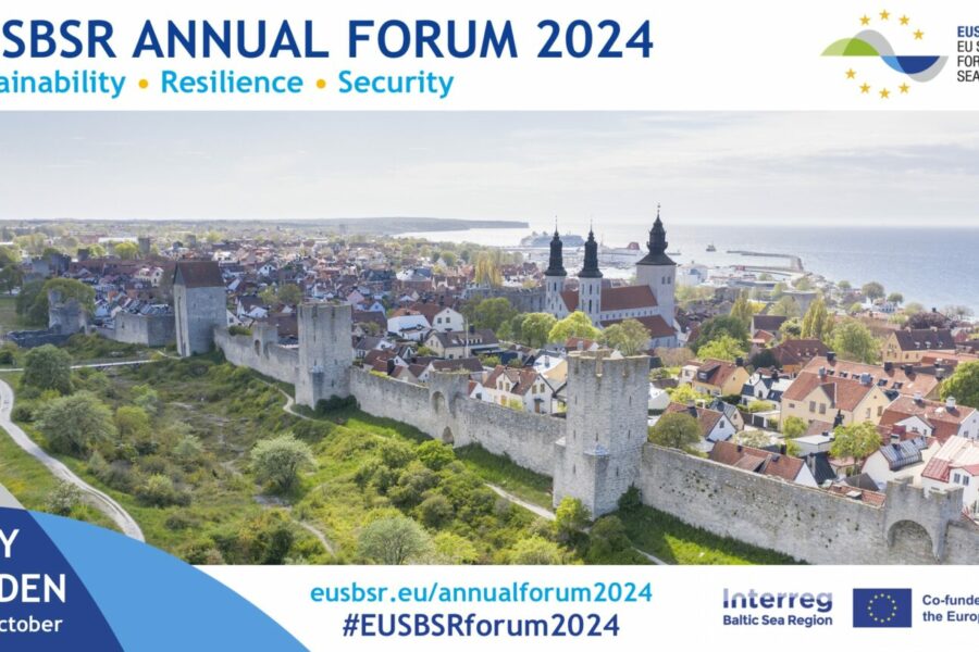 EUSBSR Annual Forum Starts Soon – Follow the Programme Online on 30-31 October