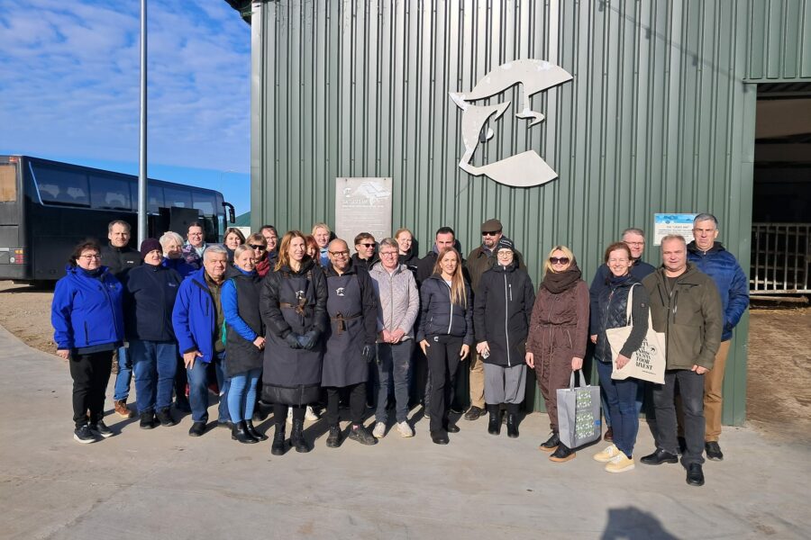 Finnish and Estonian farmers got to know the Latvian breeding sector