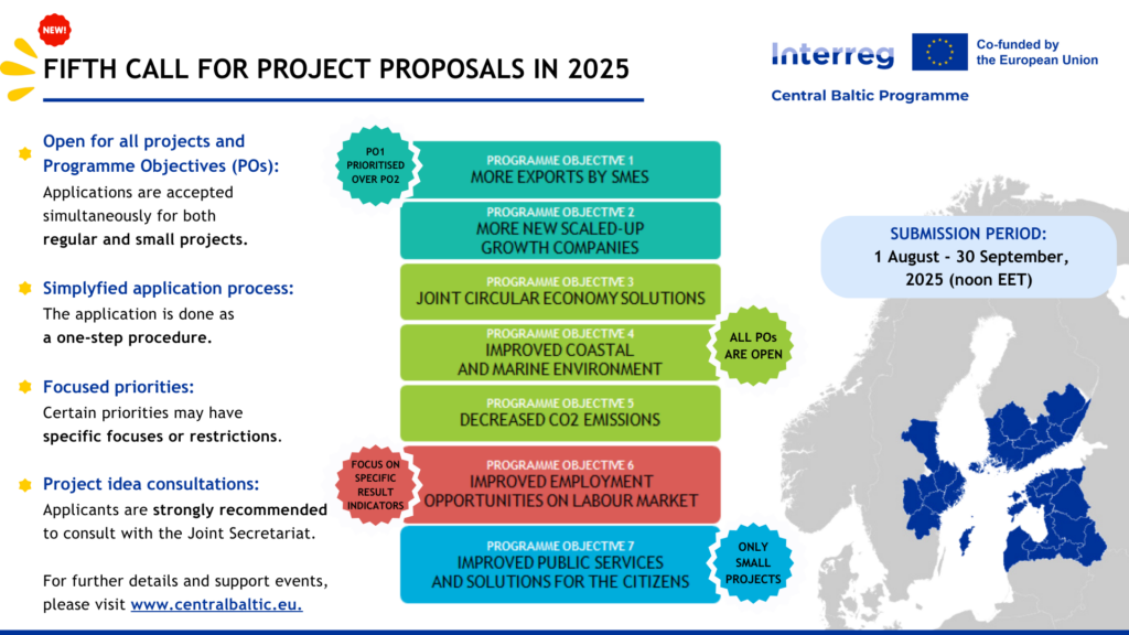 Fifth Call For Project Proposals in 2025