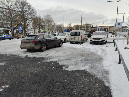 The second of the solutions completed in 2024 was the stormwater tree solutions for Pori's pilot site in the centre of the city. Most of the modifications have been done underground.