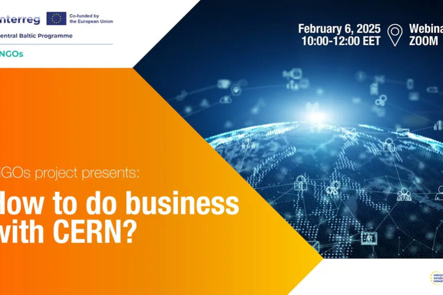 How to do business with CERN webinar