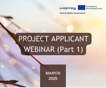 Project Applicant Webinar (Part 1) March 2025