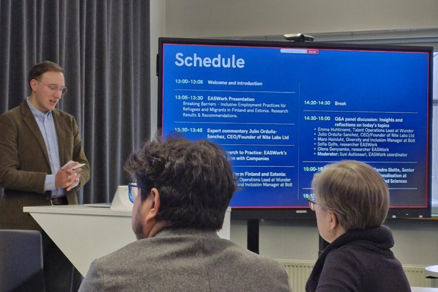 The EASWork final seminar 26.2.25