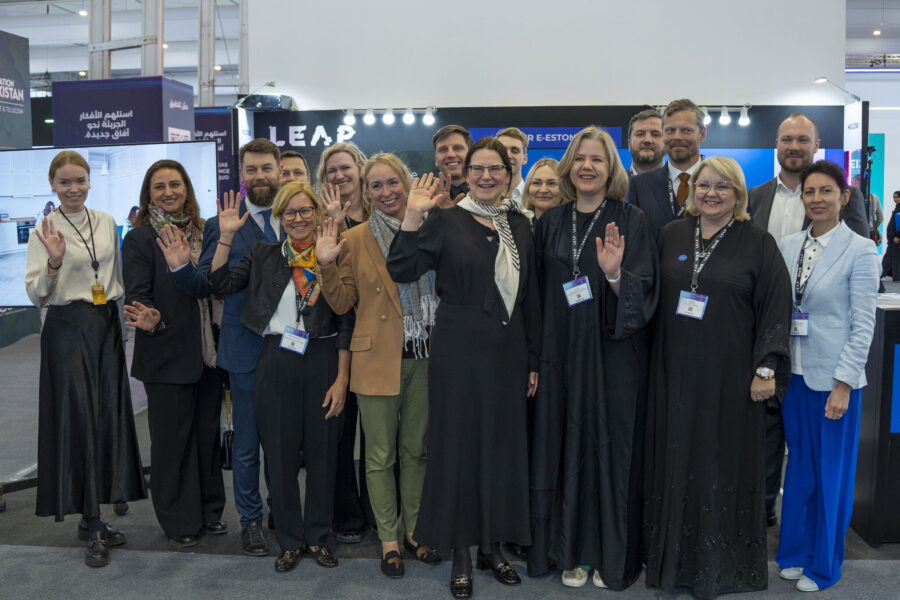 Estonia and Saudi Arabia Strengthen Digital Collaboration at LEAP 2025