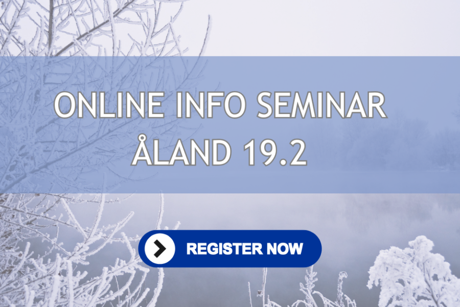 Info seminar for Åland - preparation for 5th call