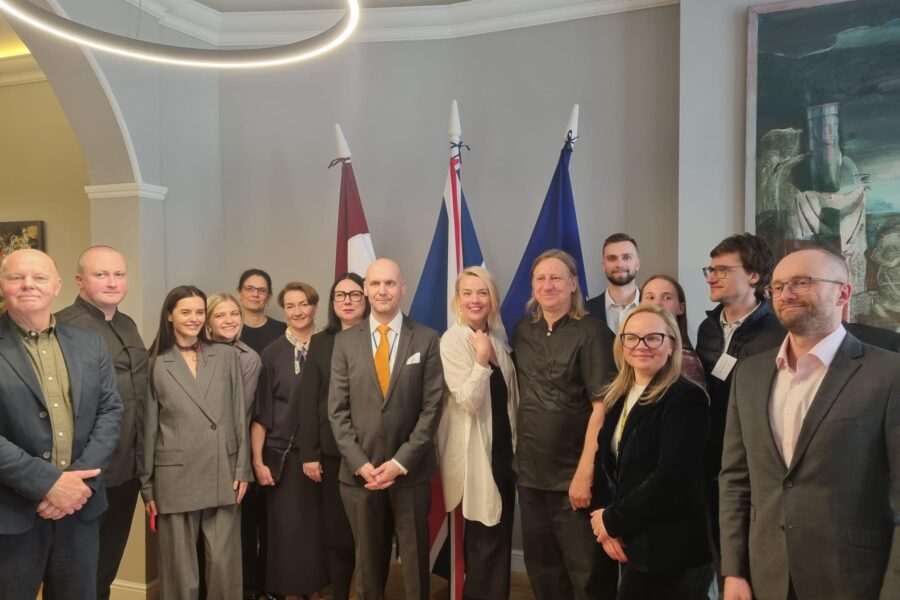 Reception at the Embassy, London, UK, 10.04.2025.