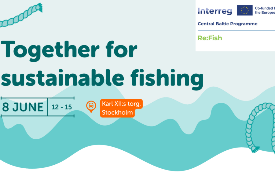 Trash dive in Stockholm's Ström on World Oceans Day - In Search for Lost Fishing Gear
