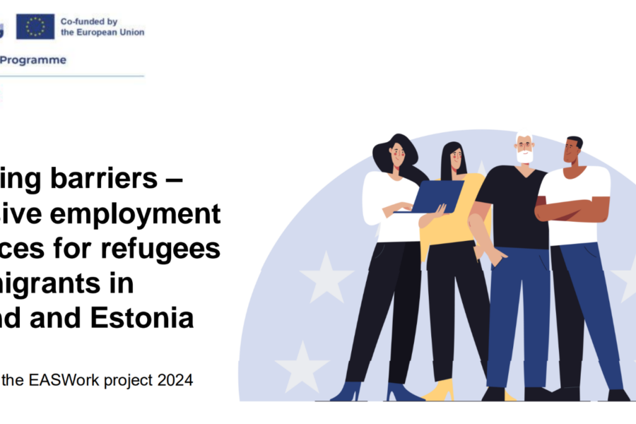 The EASWork report highlights inclusive employment practices in Finland and Estonia