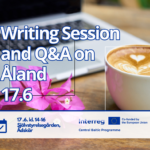 Writing Session and Q&A on Åland: Preparing Your Central Baltic Application 