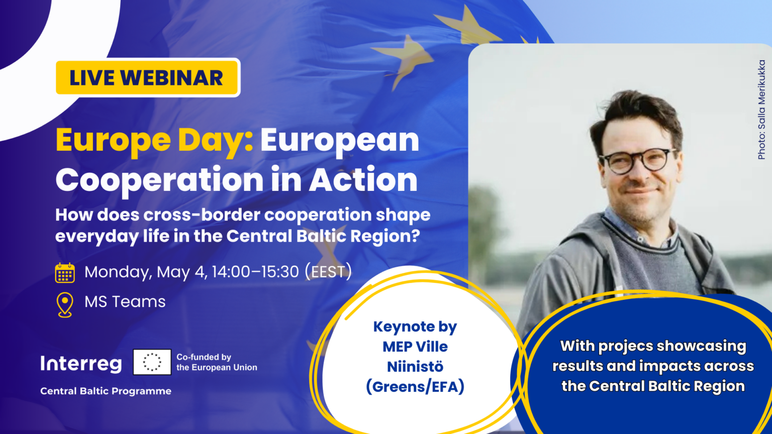 Europe Day Webinar – European Cooperation in Action - Central Baltic