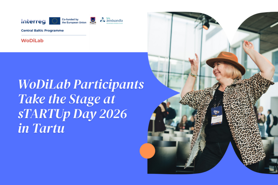 WoDiLab Participants Take the Stage at sTARTUp Days 2026 in Tartu