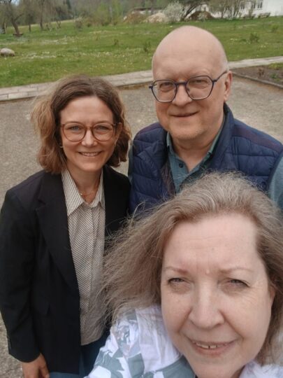 Project partners first IRL meeting - at Ziedugravas in Latvia.