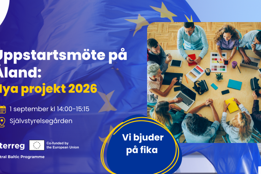 Kick-off meeting: new projects on Åland
