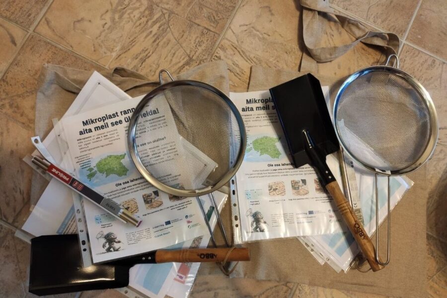 Try out CLEAN Beach citizen science sampling kit in Estonia!