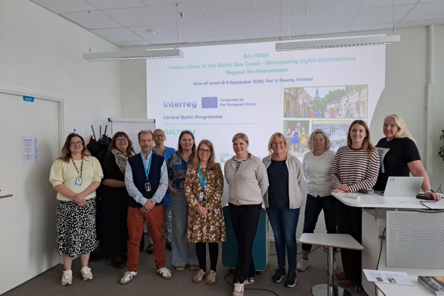 BALTGEM partners meet for the first time and explore Satakunta region’s tourism offering