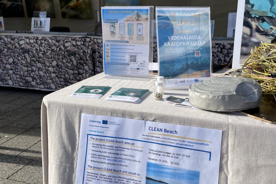 CLEAN Beach project at the Baltic Sea Day 2026 in Helsinki