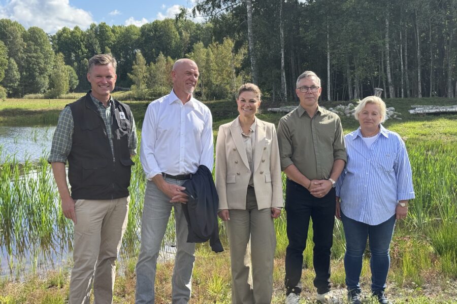 Crown Princess Inaugurates WWF Restored Wetlands to Protect the Baltic Sea