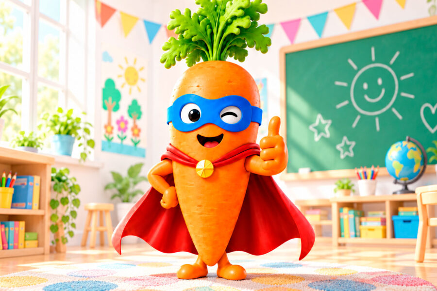 Carrot Gustavs Embarks on a Journey of Flavours – Educational Animations Promote Healthy Eating and Respect for Food
