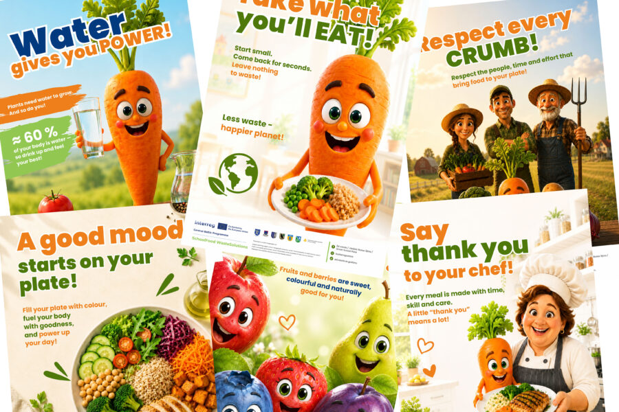 The School Canteen as a Learning Environment – “SchoolFood WasteSolutions” Invites Schools to Display Educational Posters