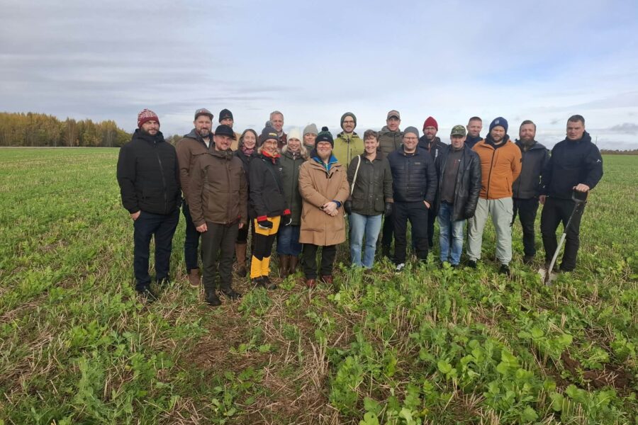 Finnish and Latvian Farmers Explored Regenerative Farming Practices in Estonia